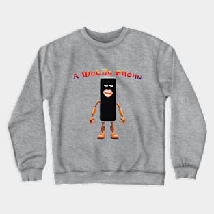 A Mobile Mobile Phone Crewneck Sweatshirt